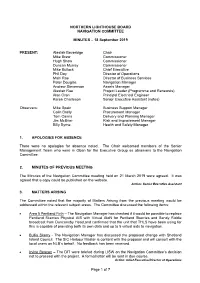 Navigation Committee Minutes 18