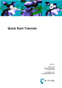 Quick Start Tutorials