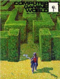 Computer Gaming World Issue