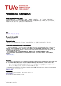 Aureobasidium Melanogenum