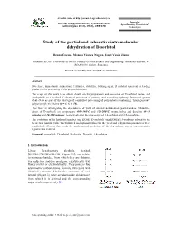 Study of the Partial and Exhaustive Intramolecular Dehydration of D-Sorbitol