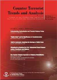 Counter Terrorist Trends and Analysis March 2014