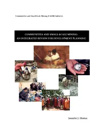 Communities and Small-Scale Mining (CASM) Initiative