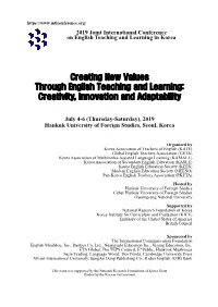 Creating New Values Through English Teaching and Learning: Creativity, Innovation and Adaptability
