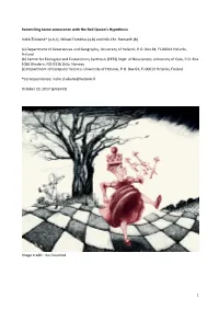 Reconciling Taxon Senescence with the Red Queen's
