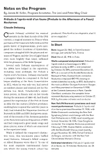 Download Program Notes