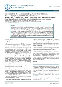 Identification of a Deletion in Stxbp2