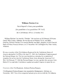 William Fletchercox
