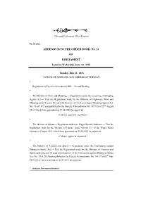 Addendum No. 14(4)