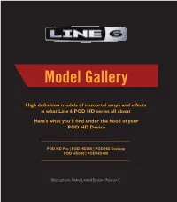 Line 6 Model Gallery (Rev. C, V2.0)