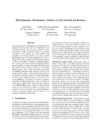 Throwhammer: Rowhammer Attacks Over the Network and Defenses