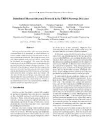 Distributed Microarchitectural Protocols in the TRIPS Prototype Processor