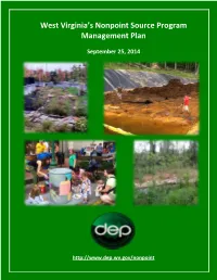West Virginia's Nonpoint Source Program Management Plan