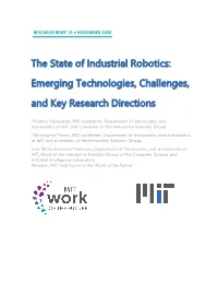 Emerging Technologies, Challenges, and Key Research Directions