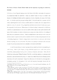 1 the Stones of Science: Charles Harriot Smith and the Importance of Geology in Architecture, 1834-1864 in the Stones of Venice