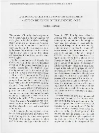 A Classical Source for a Note on the History of The