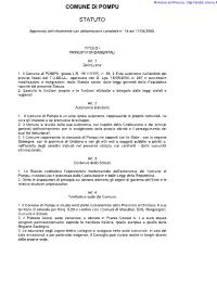 Statuto Comunale