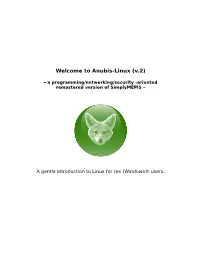 Anubis-Linux (V.2)