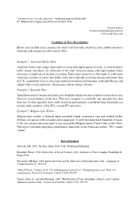 Handout-It Tastes Horsey, Bready, and Fruity: Aspects of Beer Talk