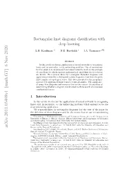 Rectangular Knot Diagrams Classification with Deep Learning
