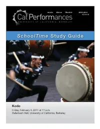Kodo Study Guide 1011.Indd