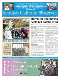 March for Life Moves Scots but Not The