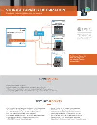 STORAGE CAPACITY OPTIMIZATION Truesight Capacity Optimization for Storage