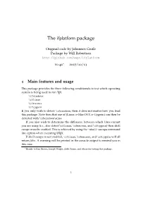 The Ifplatform Package