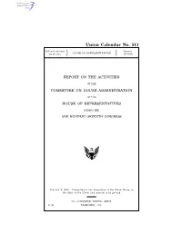 Union Calendar No. 511