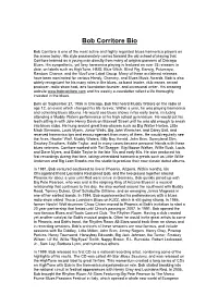 Bob Corritore Bio