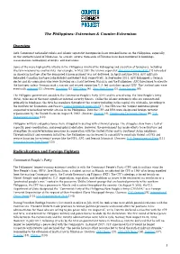 Extremism & Counter-Extremism Overview Radicalization And