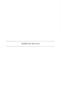 Introduction and Review