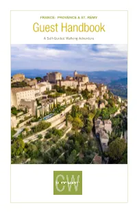 Guest Handbook a Self-Guided Walking Adventure