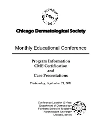 September 2011\Protocol Book\Program-Speaker Page