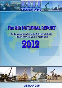 The 8Th NATIONAL REPORT on Implementation of the Extractive
