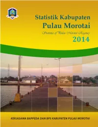 2014 Statistic of Morotai Island 2014