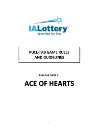 Ace of Hearts Game Rules