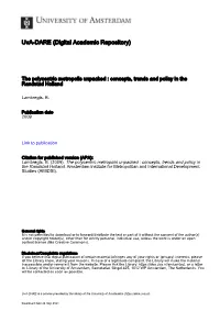 The Polycentric Metropolis Unpacked : Concepts, Trends and Policy in the Randstad Holland