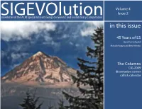 Volume 4 Issue 2 Sigevolutionnewsletter of the ACM Special Interest Group on Genetic and Evolutionary Computation in This Issue