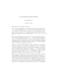 A Trip Through Knot Theory