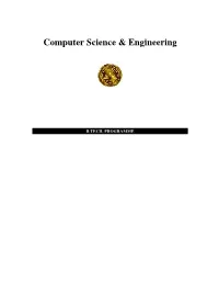 Computer Science & Engineering