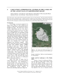 Control of the Landscape by the Ancient Maya in Northwestern Belize