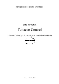 Tobacco Control