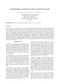 Decision Trees on Lidar to Classify Land Uses and Covers