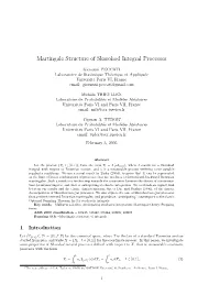 Martingale Structure of Skorohod Integral Processes