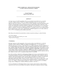 Mind, Cosmology, and Sufficient Reason a Vindication of Rational Theism