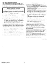 ADCETRIS® (Brentuximab Vedotin) for Injection, for Intravenous Use • Peripheral Neuropathy: Monitor Patients for Neuropathy and Institute Initial U.S