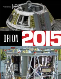 Lockheed Martin Completes Orion Mockup for Risk Reduction Testing