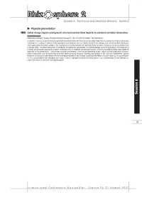 Functional and Structural Diversity – Bacteria