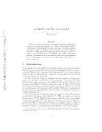 Codensity and the Giry Monad
